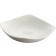 Winco WDP013-103 Bright White 36 pcs/case 5-1/4" Square Porcelain Square Plate