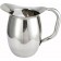 Winco WPB-2C Stainless Steel 2 Quart Bell Pitcher with Ice Catcher