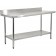 Omcan 22083 24" x 72" Stainless Steel Work Table with 4" Backsplash