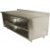 Advance Tabco EK-SS-368M 96"W x 36"D Open Front Cabinet Base with Mid-Shelf 5"H Backsplash Work Table