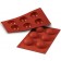 Silikomart SF003 6pcs 2.03 oz. Half-sphere Silicone Mold
