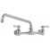 Advance Tabco K-1118 Heavy Duty 8" Swing Spout Splash Mount Faucet