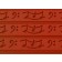 Silikomart Relief6 1.13"H Music Relief Silicone Mat