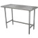 Advance Tabco TSAG-3012 30" x 144" 16 Gauge Super Saver Flat Top with Open Base Work Table
