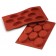 Silikomart SF018 9pcs 1.69 oz. Oval Silicone Mold