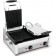 Eurodib SFE02375 Left Side Flat and Right Side Ribbed Large Panini Grill