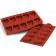 Silikomart SF088 10pcs 1.52 oz. Passion Silicone Mold