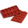 Silikomart SF084 10 pcs 1.59 oz. Oval Savarin Silicone Mold
