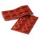 Silikomart SF011 8 pcs 1.69 oz. Savarin Silicone Mold