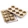 Silikomart SF107 8pcs 1.78 oz. Star Silicone Mold