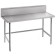 Advance Tabco TVKS-308 30" x 96" 14 Gauge Spec-Line 5" Backsplash with Open Base Work Table
