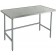 Advance Tabco TVLG-4811 48" x 132" 14 Gauge Spec-Line Flat Top with Open Base Work Table
