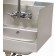 Advance Tabco 7-PS-11E 19-5/8" X 14" Welded One Side Splash